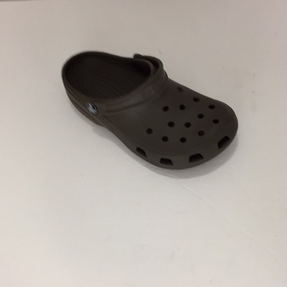 Brown Crocs Foam Clogs Size M3 W5 - Picture 1 of 10